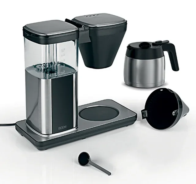 BEEM Direct-brew Thermo Electric Drip Coffee Maker 1.25L + Gift