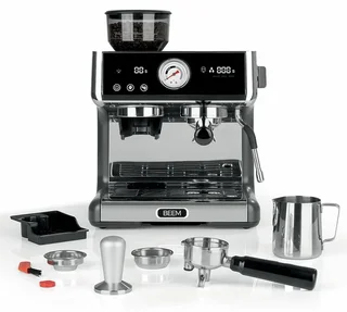 BEEM Grind Expert Espressomaschine mit integriertem Mahlwerk
