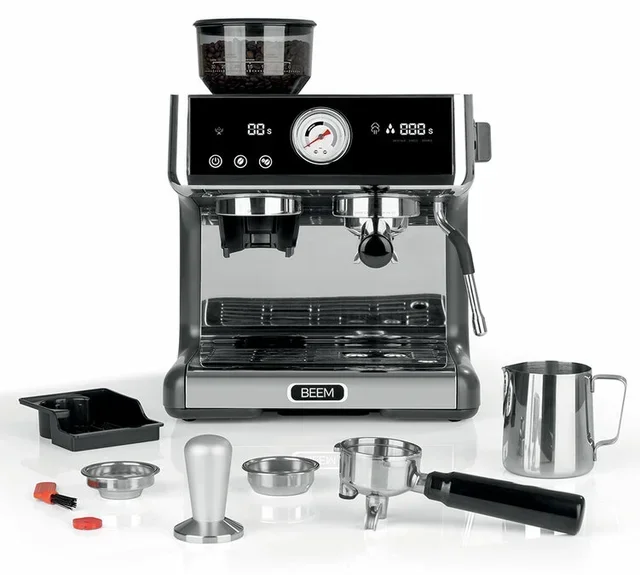 BEEM Grind Expert Espressomaschine mit integriertem Mahlwerk