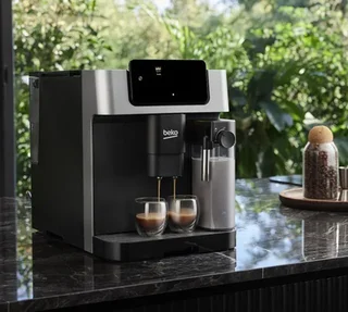 BEKO Latte Bean-to-Cup Coffee Machine CEG7304X Black/Grey