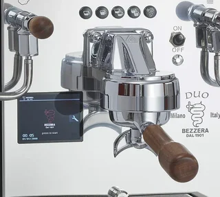 BEZZERA Duo DE Espressomaskin Rostfritt Stål Svart