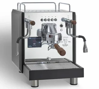 BEZZERA Duo DE Espressomaskin Rostfritt Stål Svart