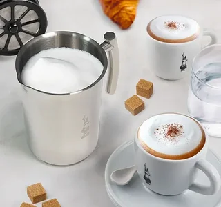 Mousseur à lait 33cl en acier inoxydable - Bialetti