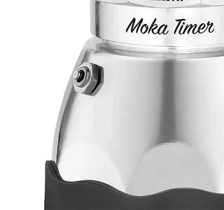 BIALETTI Electric Italian Coffee Maker - Moka Timer - 6 Cups / 30 cl