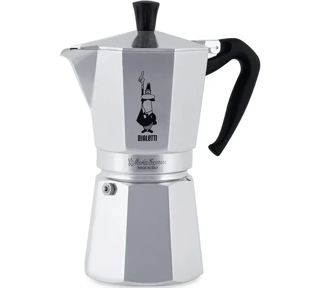 BIALETTI Moka Express Italian Coffee Maker – 12 Cups / 60 cl