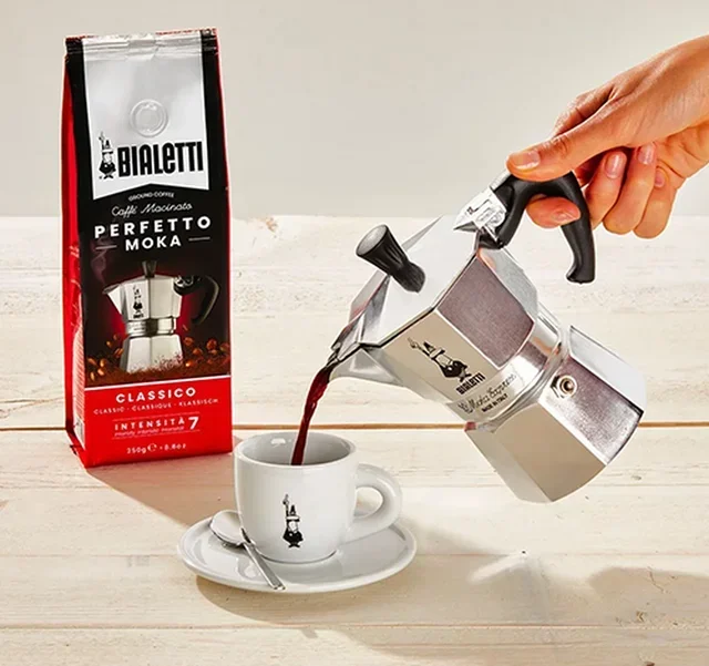 Bialetti Moka Express - Cafetera Italiana 1 Taza (5 cl)