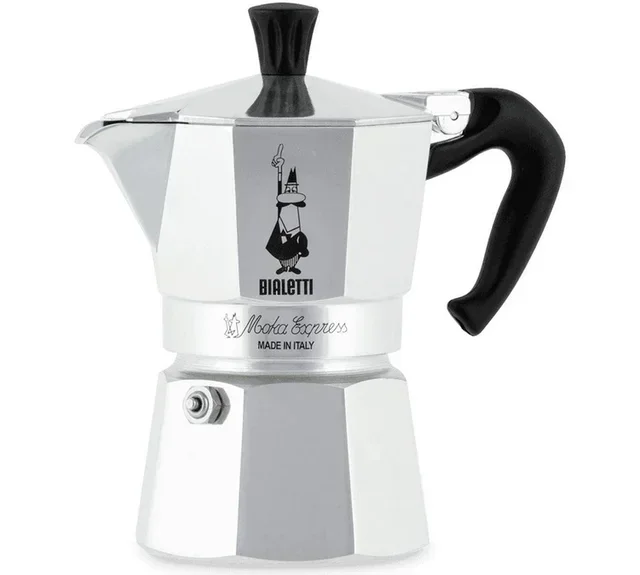 Bialetti Moka Express - Cafetera Italiana 1 Taza (5 cl)