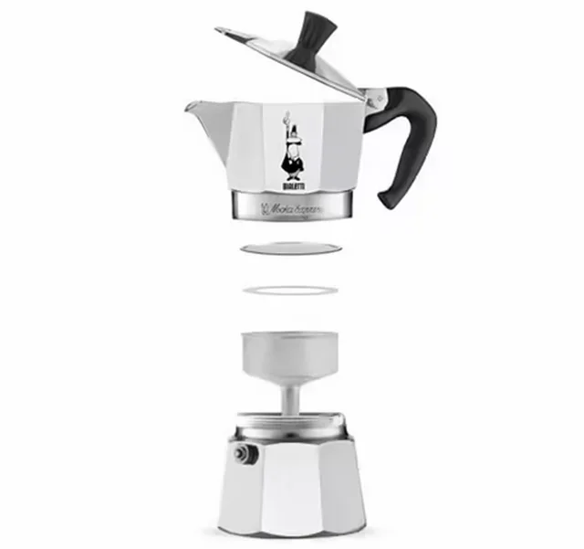 Bialetti Moka Express – Olasz kávéfőző 18 csészés kivitelben (90 cl)