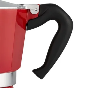 Bialetti Moka Express Rood - Italiaanse Percolator 3 Kopjes / 15 cl