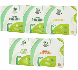 Organikus kávékapszula válogatás, 250 db, Nespresso* Pro kompatibilis – GREEN LION COFFEE