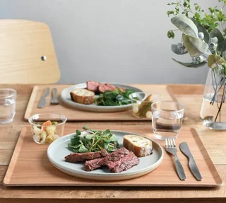 Σουπλά Kinto από σημύδα 36x28cm