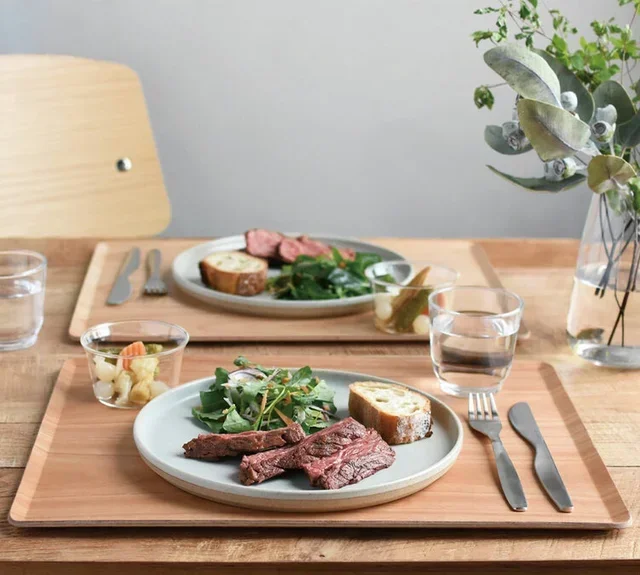 Platzset aus Birkenholz-Sperrholz 36x28cm