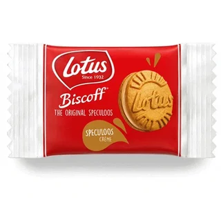 Scatola Biscoff Ripiena Crema di Speculoos - 120 biscotti - LOTUS