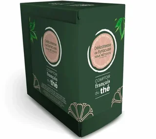 Nina Métayer Musta ja Vihreä Tee Herkku Syrakusa - 20 pussia - RANSKALAINEN TEETISKI