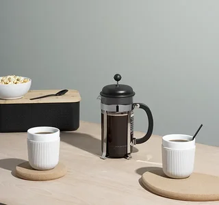 Bodum Caffettiera Francuska Presa – Crna, 1L (8 Šoljica)