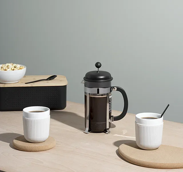 Bodum Caffettiera Francuska Presa – Crna, 1L (8 Šoljica)