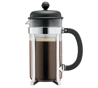 Bodum Caffettiera Francuska Presa – Crna, 1L (8 Šoljica)