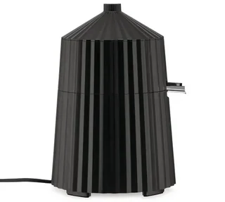 Black Pleated Citrus Juicer - Alessi
