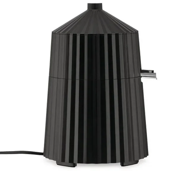 Presse-agrumes plissé noir - Alessi