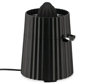 Black Pleated Citrus Juicer - Alessi