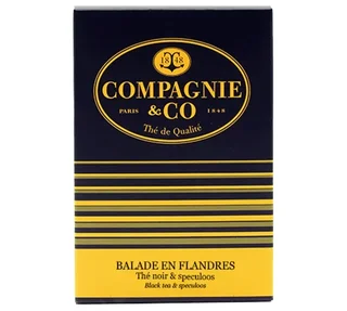 Té Negro «Paseo por Flandes» - 25 bolsitas Berlingo® - COMPAGNIE &amp; CO.