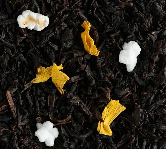 Black Tea Banana Pancake - Loose Leaf 100 g - DAMMANN FRÈRES