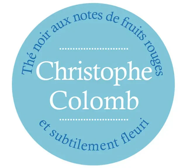 Black Tea, Christophe Colomb – 20 tea bags – FRENCH TEA COMPANY