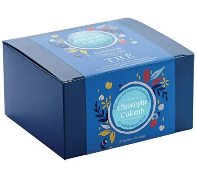 Black Tea, Christophe Colomb – 20 tea bags – FRENCH TEA COMPANY