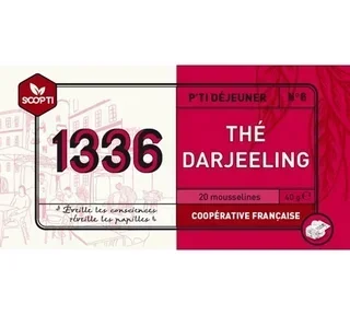 Black Tea Darjeeling - 20 tea bags - 1336 (Scop TI)