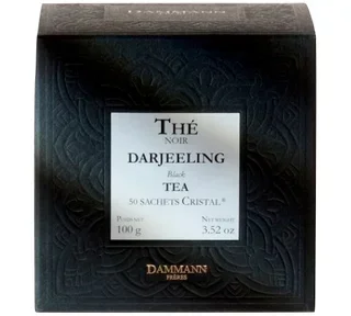 Tè Nero Darjeeling - 50 Filtri in Cristallo - DAMMANN FRÈRES
