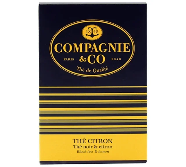 Fekete Tea Citrom - 25 Berlingo® - COMPAGNIE &amp; CO