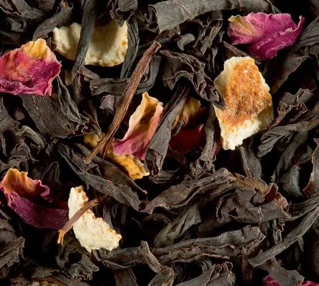 Tè nero al limone e caviale rosa - sfuso, 100 g - DAMMANN FRÈRES