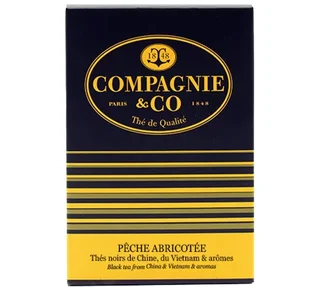 Черен чай с Праскова и Кайсия - 25 Berlingo® COMPAGNIE &amp; CO