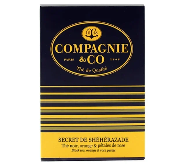 Fekete Tea Scheherezádé Titka - 25 Berlingo® - COMPAGNIE &amp; CO