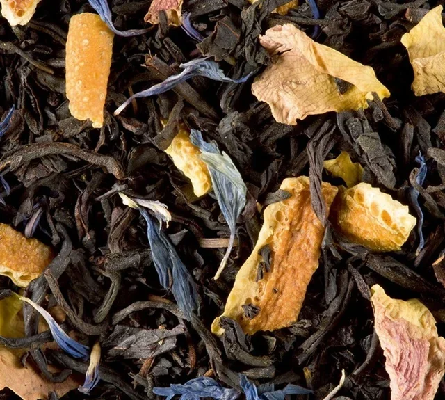 Black Tea with Lemon - Loose Leaf, 100g - DAMMANN FRÈRES