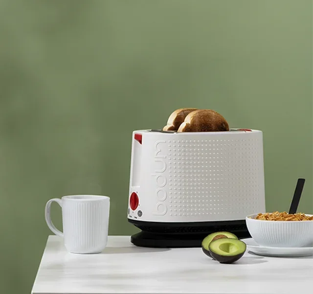 BODUM Bistro 2-Slice Toaster – White