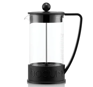 Cafetière à piston BODUM Brazil noire 1L - 8 tasses