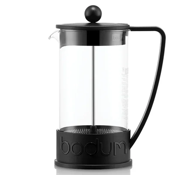 Cafetière BODUM Brazil zwart 1L - 8 kopjes