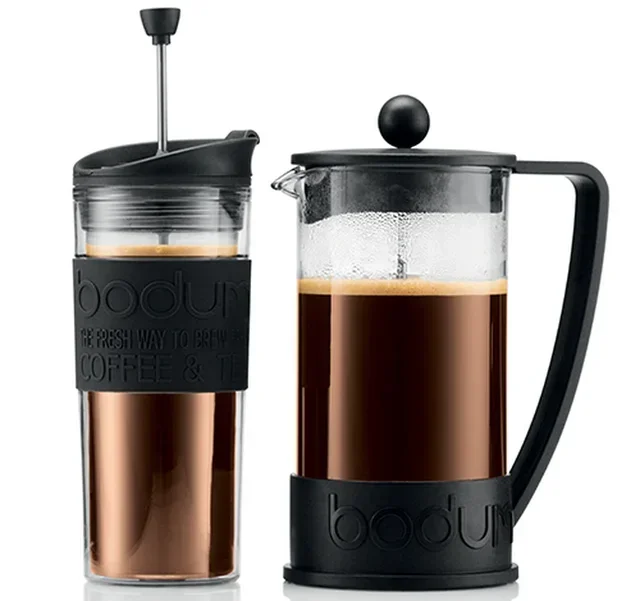 Cafetière à piston BODUM Brazil noire 1L - 8 tasses