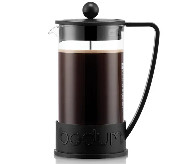 Cafetière BODUM Brazil zwart 1L - 8 kopjes