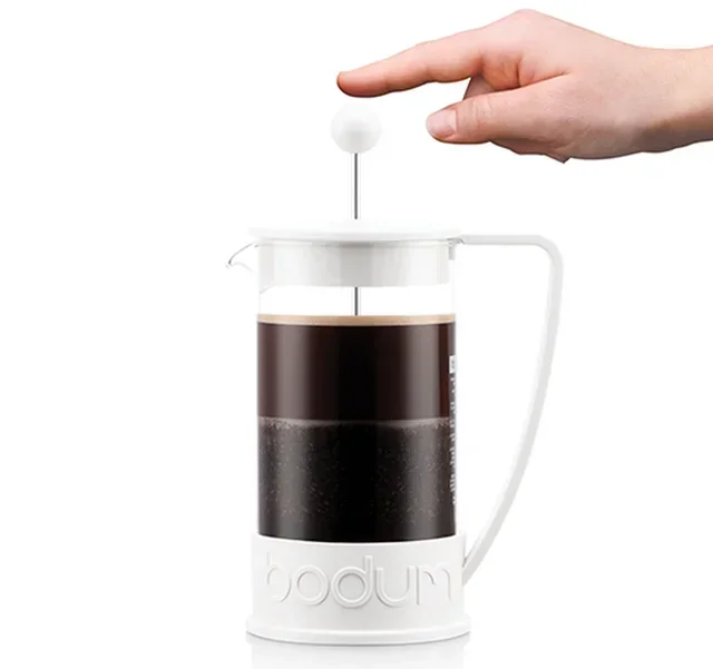 BODUM Brazil Biały French Press - 3 Filiżanki (35 cl)