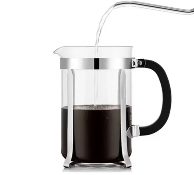 Kawiarka French Press Bodum Chambord 1,5L + 250g Mielona kawa Antico Aroma Zicaffè