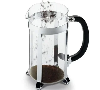 BODUM Chambord French Press 8-Cup (1L) + 4x 35cl Glasses