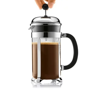 BODUM Chambord – француски кафијер од нерђајућег челика, 8 шољица (1 л)