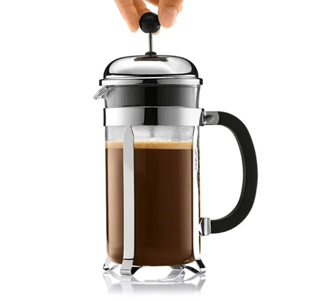BODUM Chambord – француски кафијер од нерђајућег челика, 8 шољица (1 л)
