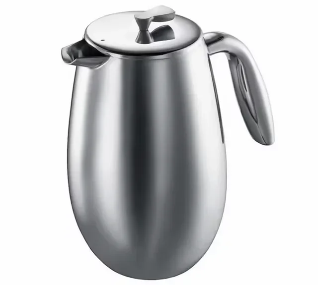 BODUM Columbia RVS Cafetière Dubbele Wand 8 Kopjes (1L)