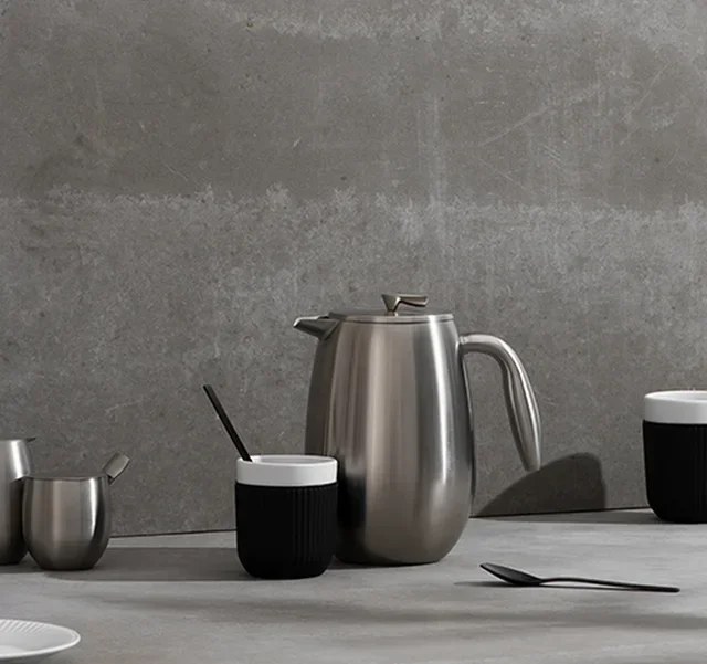 BODUM Columbia RVS Cafetière Dubbele Wand 8 Kopjes (1L)