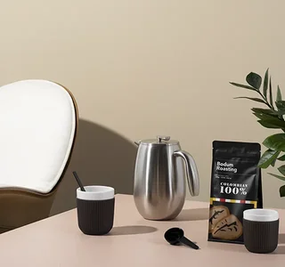 BODUM Columbia RVS Cafetière Dubbele Wand 8 Kopjes (1L)