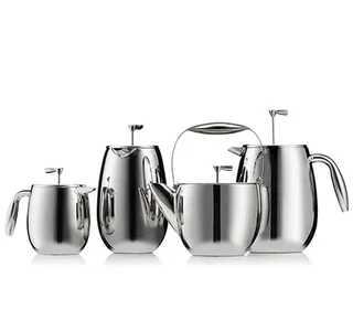 BODUM Columbia RVS French Press - Dubbelwandig - 12 Koppen / 1.5L