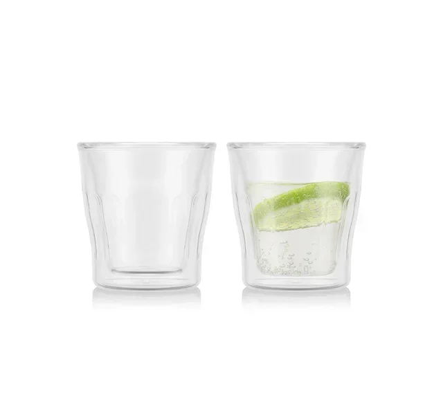 BODUM Kopenhagen Doppelwandgläser – 2er Set à 9 cl